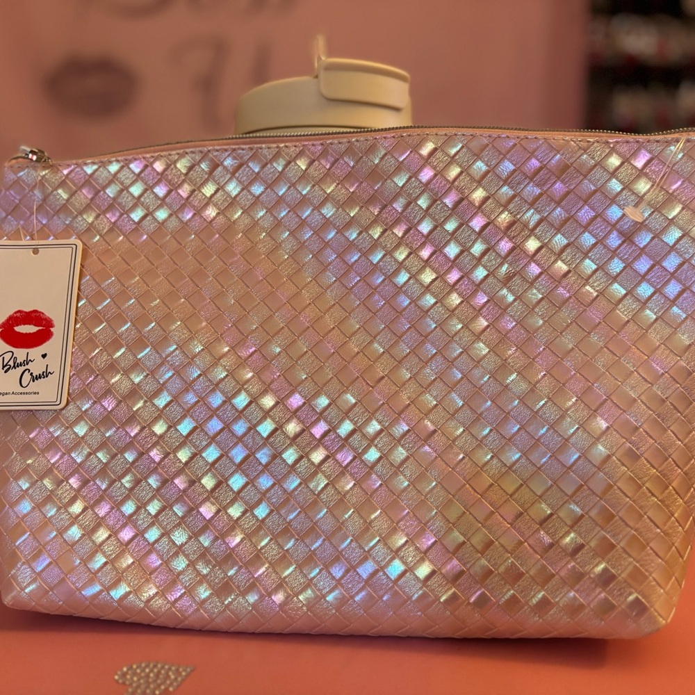Elegant Iridescent Clutch